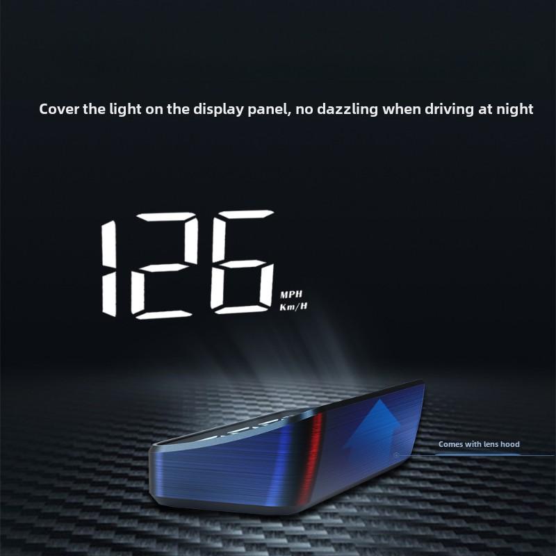 1pcs Car Head Up HD Display M2 GPS Speedometer Speed Digital HUD Windshield Projector For All Cars Auto Electronics Accessories
