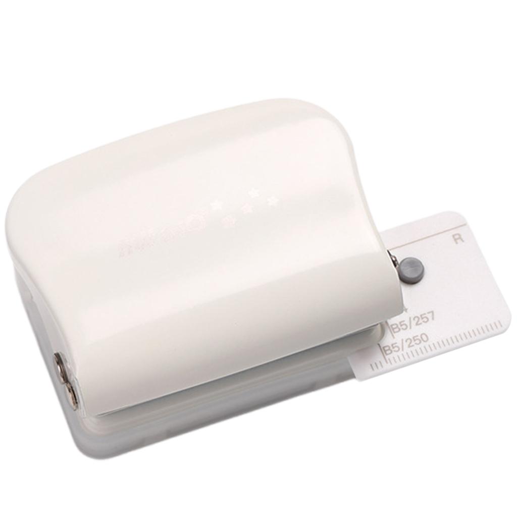 5 Hole Punch With Scale Lines,Multi-Purpose Portable Holes Punch Aid,Scrapbook Hole Puncher,For Scrapbooks Paper