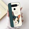 For LG V40 V50 ThinQ Case V50S ThinQ Cute Cartoon Cat Luxury Cool Shockproof Silicone Back Cover For LG V50S ThinQ 5G Phone Case