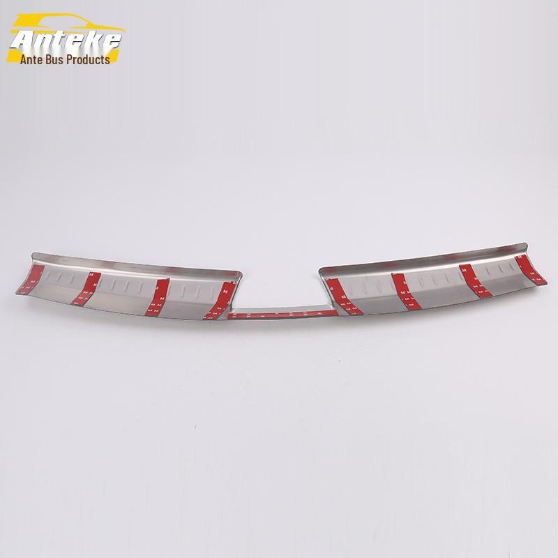 Rear Guard Plate Sequin and Trunk Bumper Protective Stickers for 17 Models of 730 Series