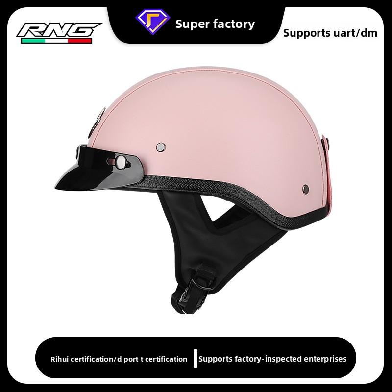 Customizable Retro Half Helmet for Motorcycle & Electric Bike MLXL Size Cross-Border Hot-Selling Prince Cruiser