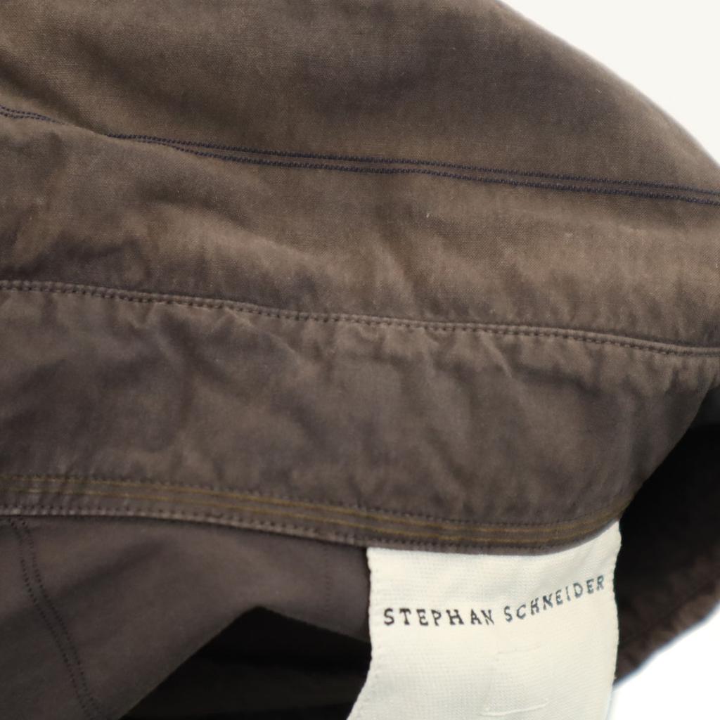 STEPHAN SCHNEIDER made in Japan Langarm Baumwollhemd 5 anthrazit Herren Gebraucht