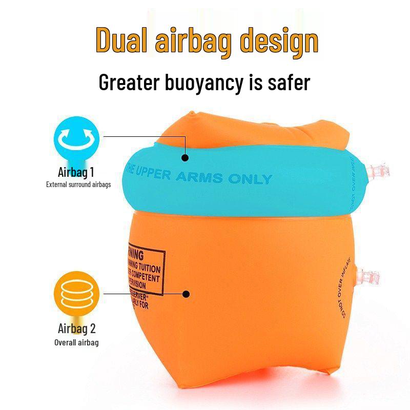 Swim Arm Bands for Kids & Adults - Floats & Sleeves for Learning to Swim