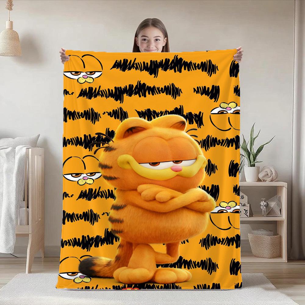 Home and Decoration Cute Fashion New Throw Blankets for Beds/sofa G-Garfield Blanket for Camping Christmas Blanket Best Gifts