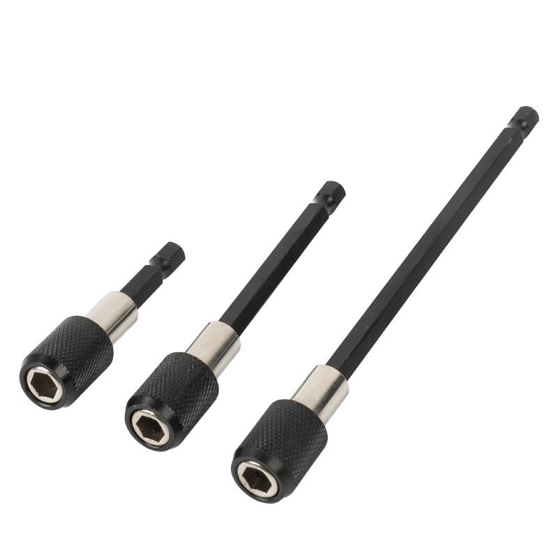 Hex Quick Release Self-Locking Extension Rod for Electric Drills and Screwdrivers