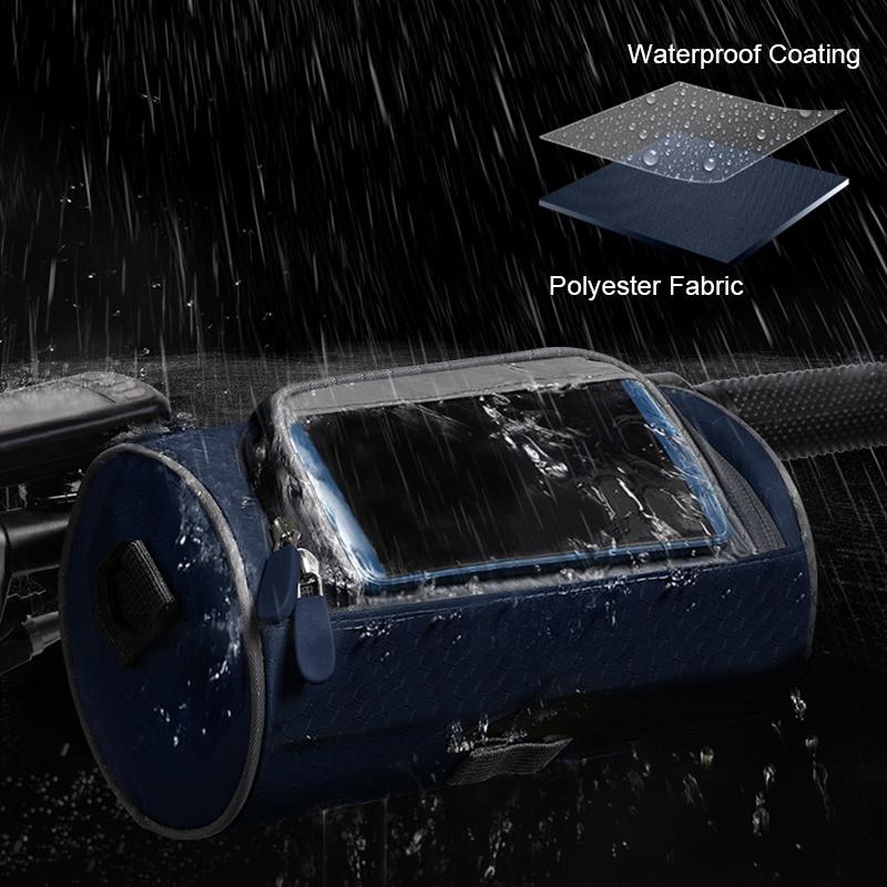 Jízdní taška s dotykovou obrazovkou Vodotěsná taška na kolo Ultralehká přední taška na kolo Taška na elektrickou koloběžku Taška na kolo Příslušenství na kolo