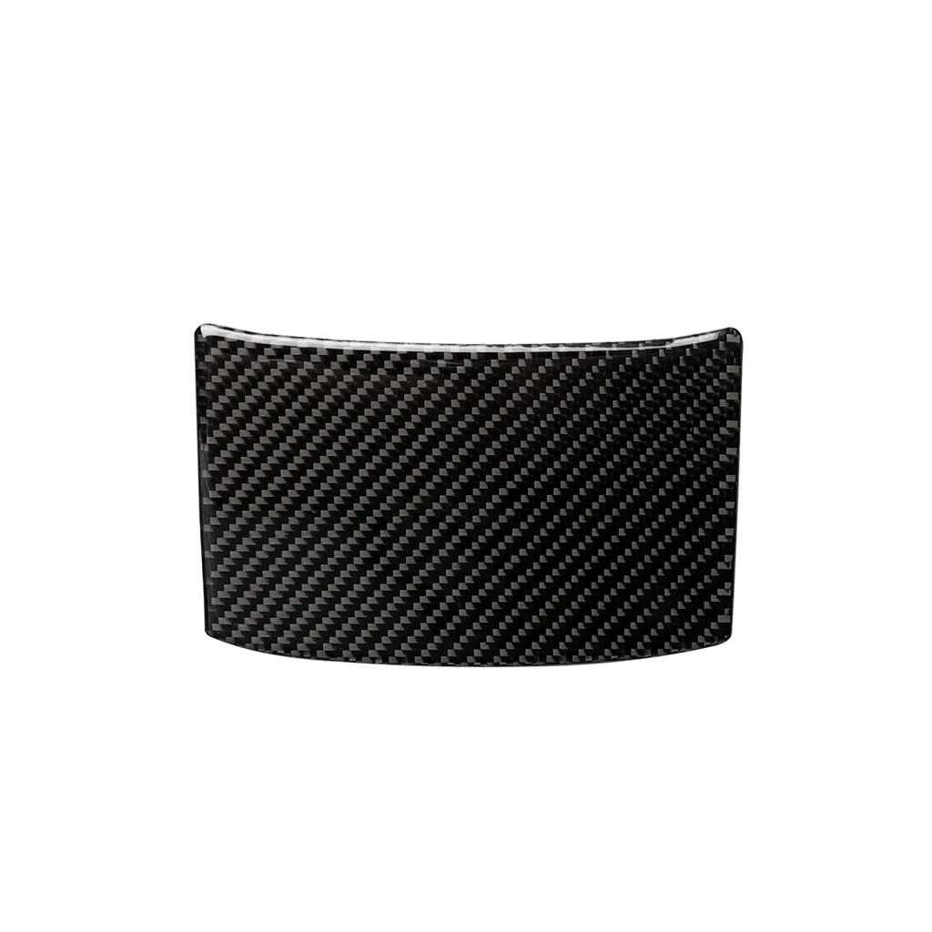 Carbon Fiber Interior Rear Seat Box Anti-Kick Trim Fit For Honda Civic 2016-2019 Car Accessories Interior Decoration Stickers