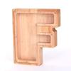 Wooden Letters Piggy Bank DIY Creativity Coin Banknotes Children's Money Box Funny Money Organizer Storage Box Home Decors
