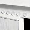 12 Reusable Anti-collision Particles Cabinet Door Pad Transparent Gasket Glass Glue Pad Furniture Anti-collision Particles