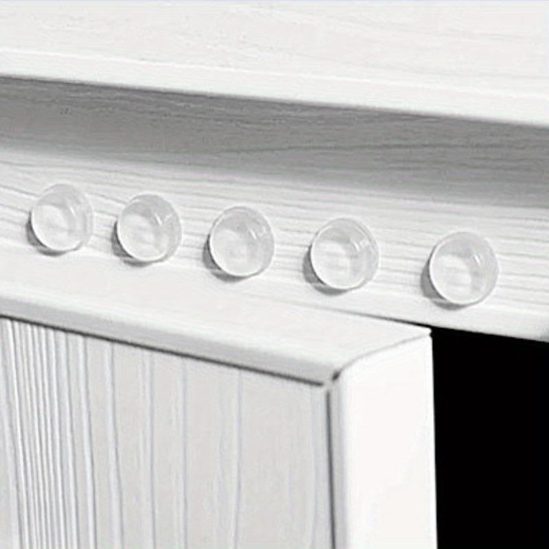 12 Reusable Anti-collision Particles Cabinet Door Pad Transparent Gasket Glass Glue Pad Furniture Anti-collision Particles