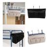 Bedside Caddy Storage Bag with Side Mesh Pockets Remote Book Keys Hanging Bed Storage Organizer Bag Can hold Glasses,Book, Key