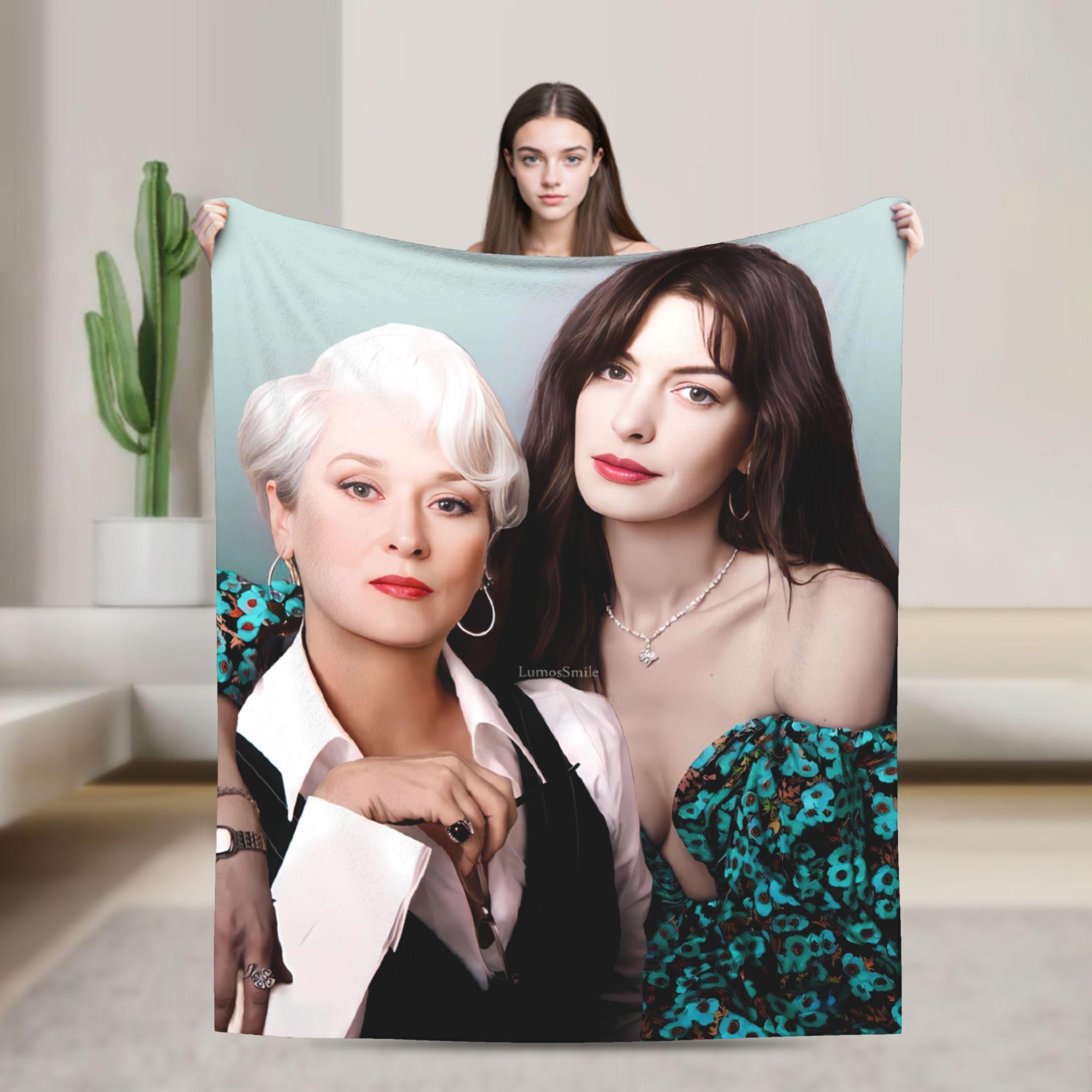 devil wears pardas Blanket Quality Soft Throw Blanket Spring Picnic Outdoor Comfortable Bedspread 75x90cm
