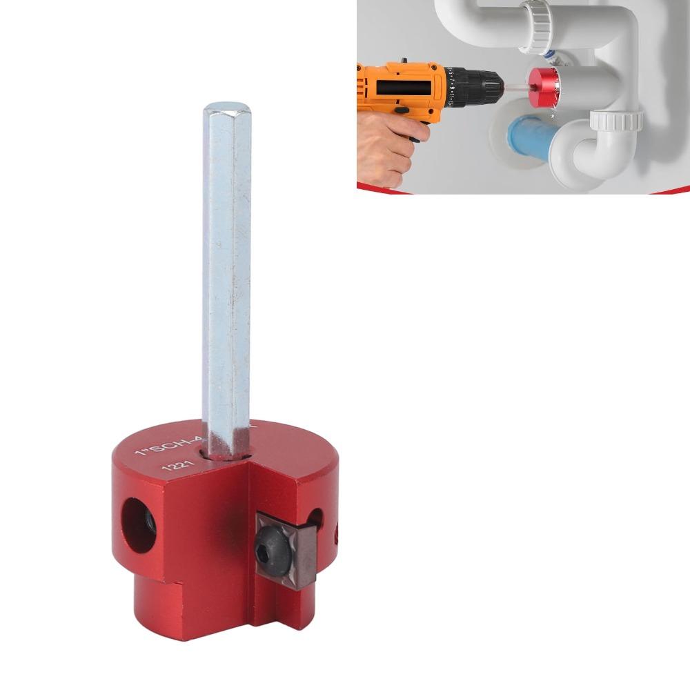 Aluminum Alloy Pipe Reamer Kit 1 Inch/1.5 Inch/2 Inch PVC Socket Saver Fitting Saver Water Lines