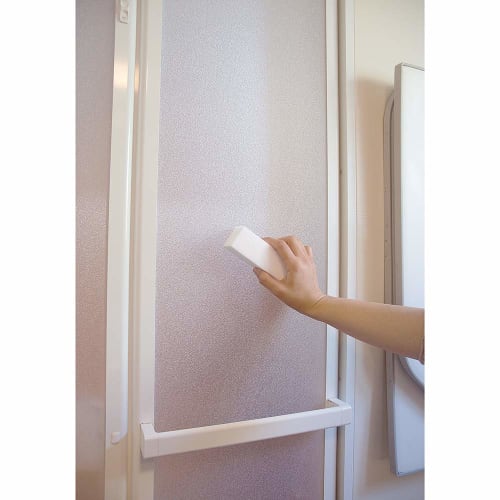 Azuma Melamine Sponge TK Gosh Cube Free Cut Value Pack, 4x8x12cm (2 Pieces) or 4x4x12cm (4 Pieces), White, No Detergent Required, Just Soak with Water