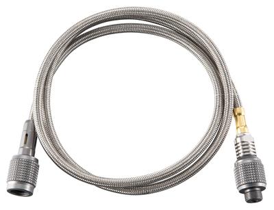 CAMPING MOON Multi-Gas Hose Line, Screw-in Type, for OD Cans, Total Length 107cm, Z17