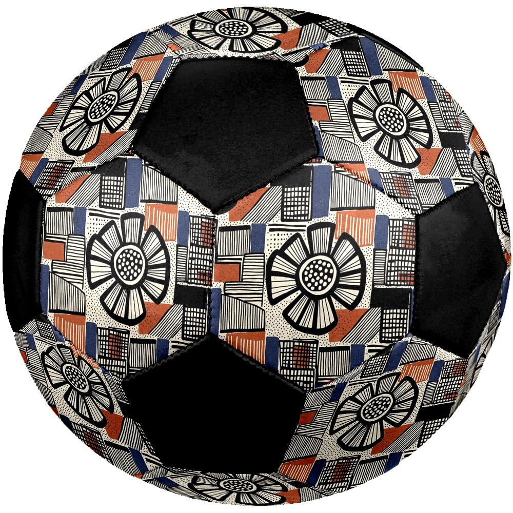 1pc Abstract Geometric Patterns Durable Soccer Ball/Football, Size 5, Perfect for Training, Entertainment And Competition,Gift yy26060614