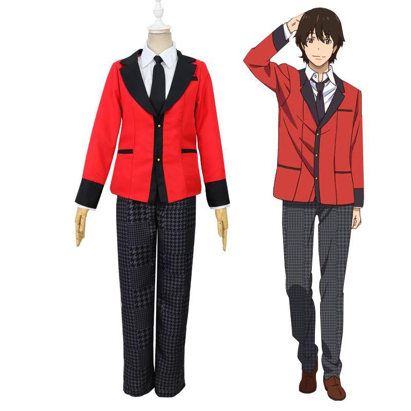 Kakegurui Jabami Yumeko Ryota Suzui Uniform Cosplay Costume Featuring Durable Fabric And Perfect Stitches For Festive Occasions