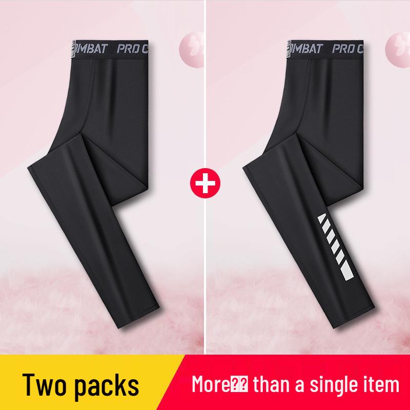 Women's Plus Size Velvet-Lined Yoga Pants - Warm, Stretchy, Slimming Base Layer for Winter Sports