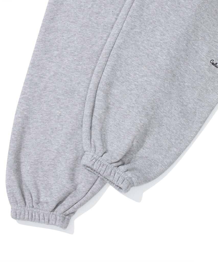 COLUMBIA UNIVERSITY Cu Classic Logo Loose-Fit Fleece Sweatpants M Gray