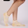 6 Pairs Women Cotton Running Ankle Socks Spring Summer Thin Breathable Invisible Tab Boat Low Cut Socks
