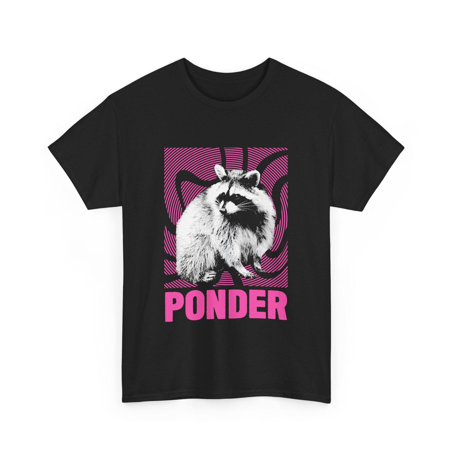 Ponder Raccoon T-Shirt 3XL