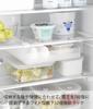 Yamazaki Tower Refrigerator Egg X X Compatible with Sliding Refrigerator 10112 Under-Shelf Height-Adjustable Rack, Large, White, W26.5 D34.4 H6.5cm,