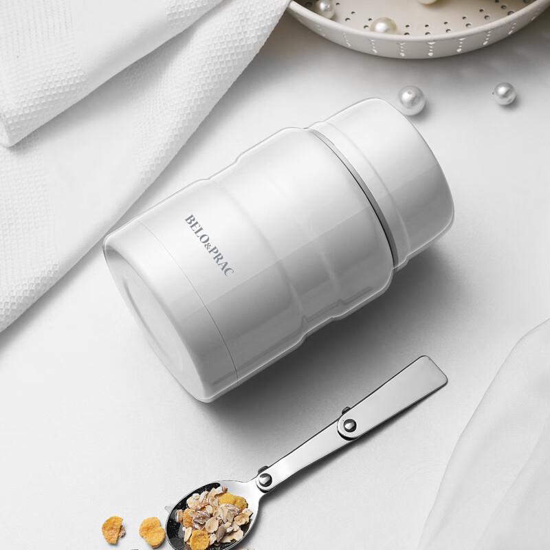 BELO&PRAC 500ml 304 Stainless Steel Vacuum Food Jar