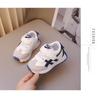 Girls Shoes Children's Sports Shoes Autumn Children's Soft-soled White Shoes Boys' New Waterproof Single Shoes
