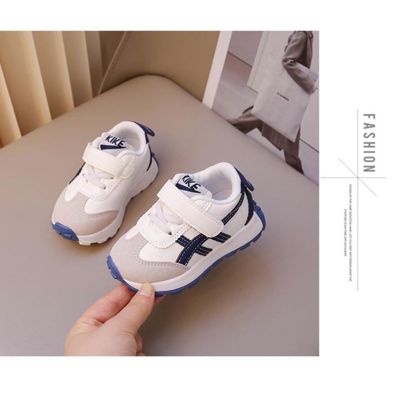 Girls Shoes Children's Sports Shoes Autumn Children's Soft-soled White Shoes Boys' New Waterproof Single Shoes