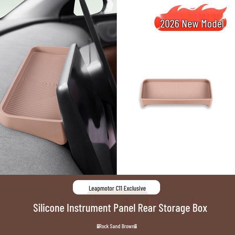 Leapmotor C11 Compatible Central Console Storage Box & Tissue Holder - Car Interior Accessory