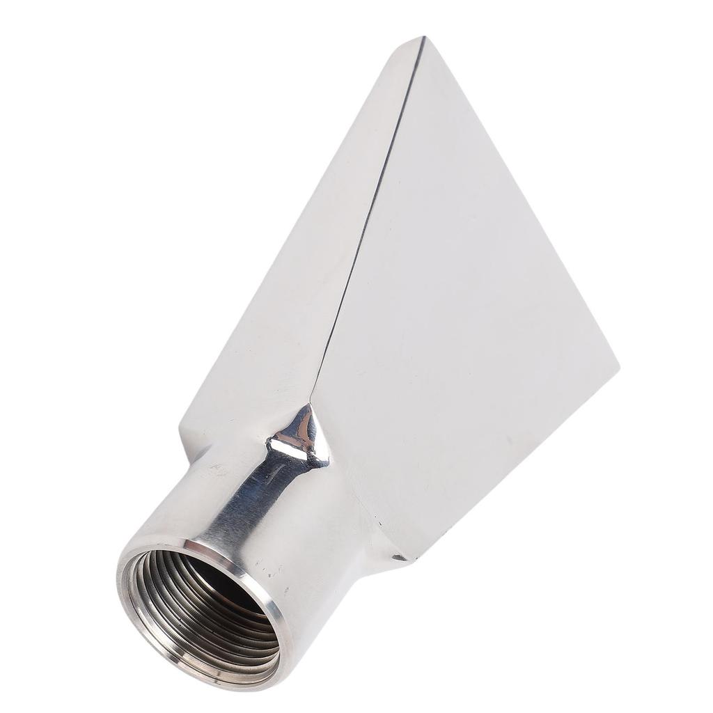 Fan Shaped Fountain Spray Nozzle Flat Duck Bill Fountain Sprinkler Nozzle 3 4 Inch Thread for Garden Pond