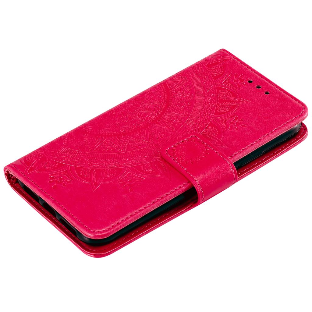 For Xiaomi Redmi 13 5G/4G Phone Case Imprinted Totem PU Leather Wallet Cover with Stand