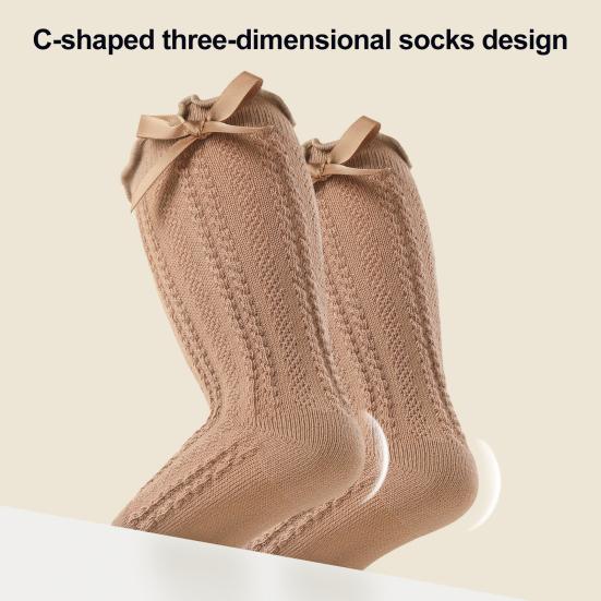 Breathable Lightweight Baby Socks Cotton Multi-color 9 Cm 1 Pair