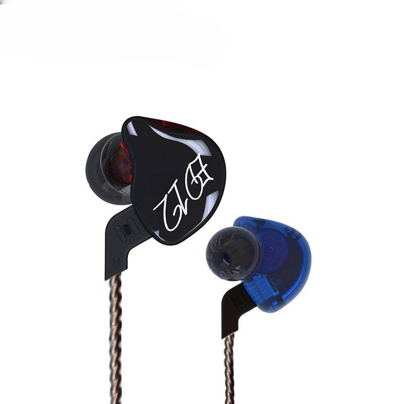 

Наушники-вкладыши KZ-ED12, тяжелые басы, Fever, музыка HIFI, наушники для мобильных телефонов, вкладыши, наушники, проводное управление с микрофоном without MIC чёрный