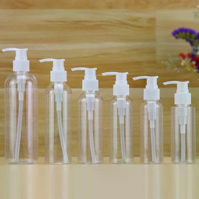 Portable Vacuum Press Spray Bottle Refillable Shampoo Cosmetic Cream Liquid Lotion Dispenser for Travel