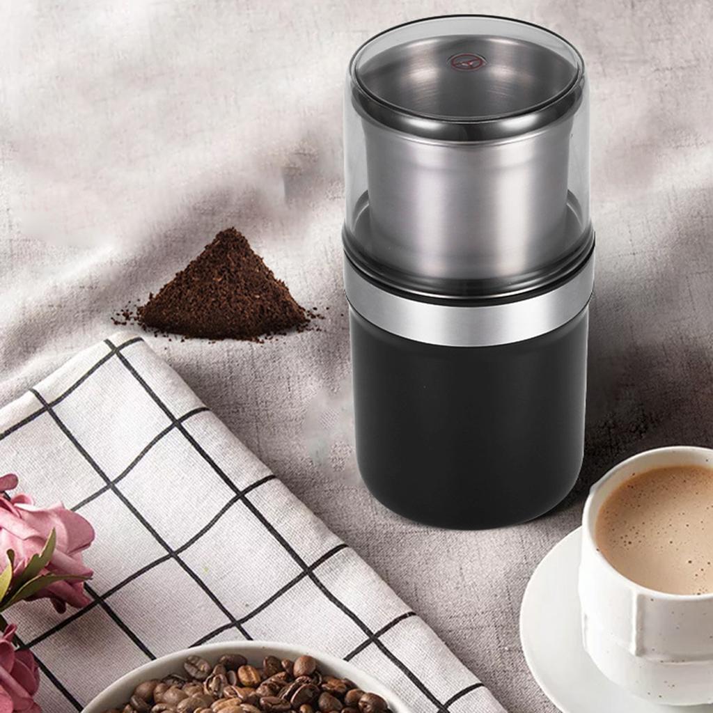 Herb Grinder Wet and Dry Dual Use Multifunction Single Blade Cup Spice Grinder for Garlic Meat