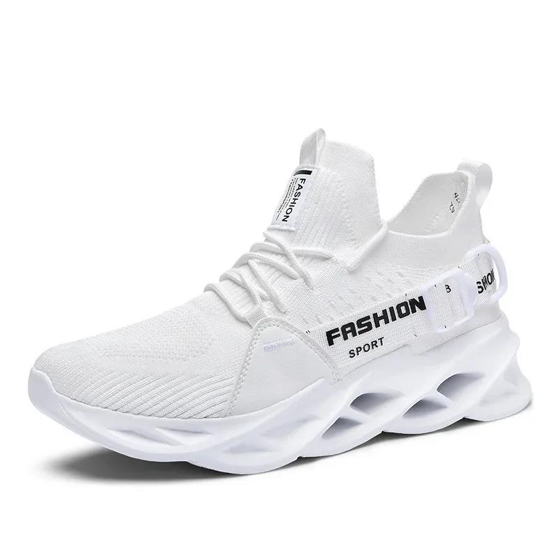 Fashion Men Shoes Breathable Fashion Mesh Running Shoes Man High Quality Unisex Light Tennis Baskets Athletic 2025 Sneakers for Men