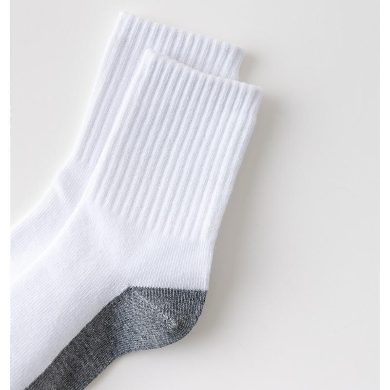 5 Perechi/Lot Toamnă Iarnă Șosete Bumbac Copii Copii Adolescenți Modă Negru Alb Pentru 1-12 Ani Student Căldură Șosete Bebeluș Fată Băiat