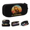Custom Korean Phone Home Alf Pencil Case for Boys Gilrs Alien Life Form Large Capacity Pen Bag Box School Accessories