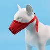 Dog Mouth Guard Cover Adjustable Anti Bite Dogs Soft Polyester Dog Mouth Mask Breathable Dogs Mouth Cover Anti Stop Chewing
