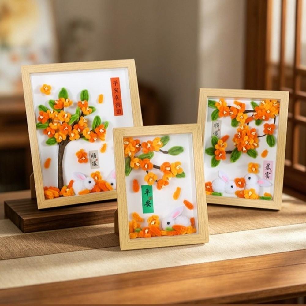 Osmanthus Tree Handmade Photo Album DIY Desktop Ornaments Cute Handmade Gifts Friend