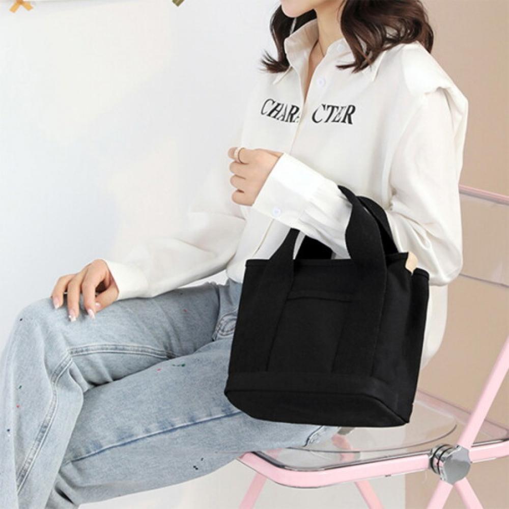 New ArrivalS Open Run Women S Square Simple canvaS Tote Bag