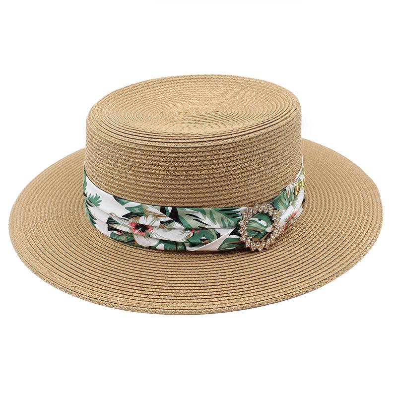 Sunshade Sunscreen Hat Children'S Trend Versatile Straw Hat High-End Atmospheric Seaside Sun Hat