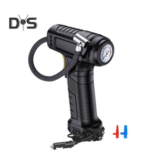 

Автомобильный накачиватель шин, проводной, мощный светодиодный светильник высокого давления, портативный универсальный автомобильный насос для шин мотоцикла, велосипеда, воздушный компрессор, автомобильные принадлежности