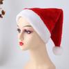 Santa Claus Costume Plush Christmas Hat - Non-Woven Festival Ornament