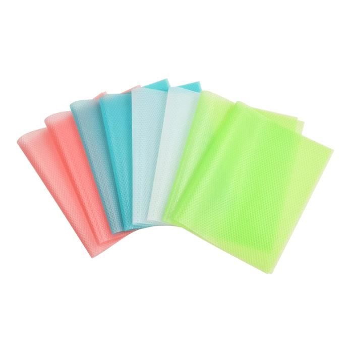 

Tapis de Réfrigérateur - Antibactérien - EVA - 8 Pièces - 29 x 45 cm - Réutilisable