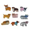 Cute Cartoon Dog Cat Shark Hair Claw Clip Premium Acrylic No Damage Hair Holder for Women Girls School Wear