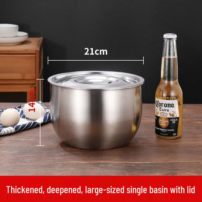 Stainless Steel Deep Mixing Bowl