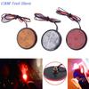 1Pcs Car Motorcycle Round 24 LED Brake Turn Signal Stop Tail Lights Bulbs Reflectors