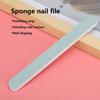 10pcs Nail File Double Sided Nail Buffer Sanding Buffing Polishing Strip Manicure ToolGreen